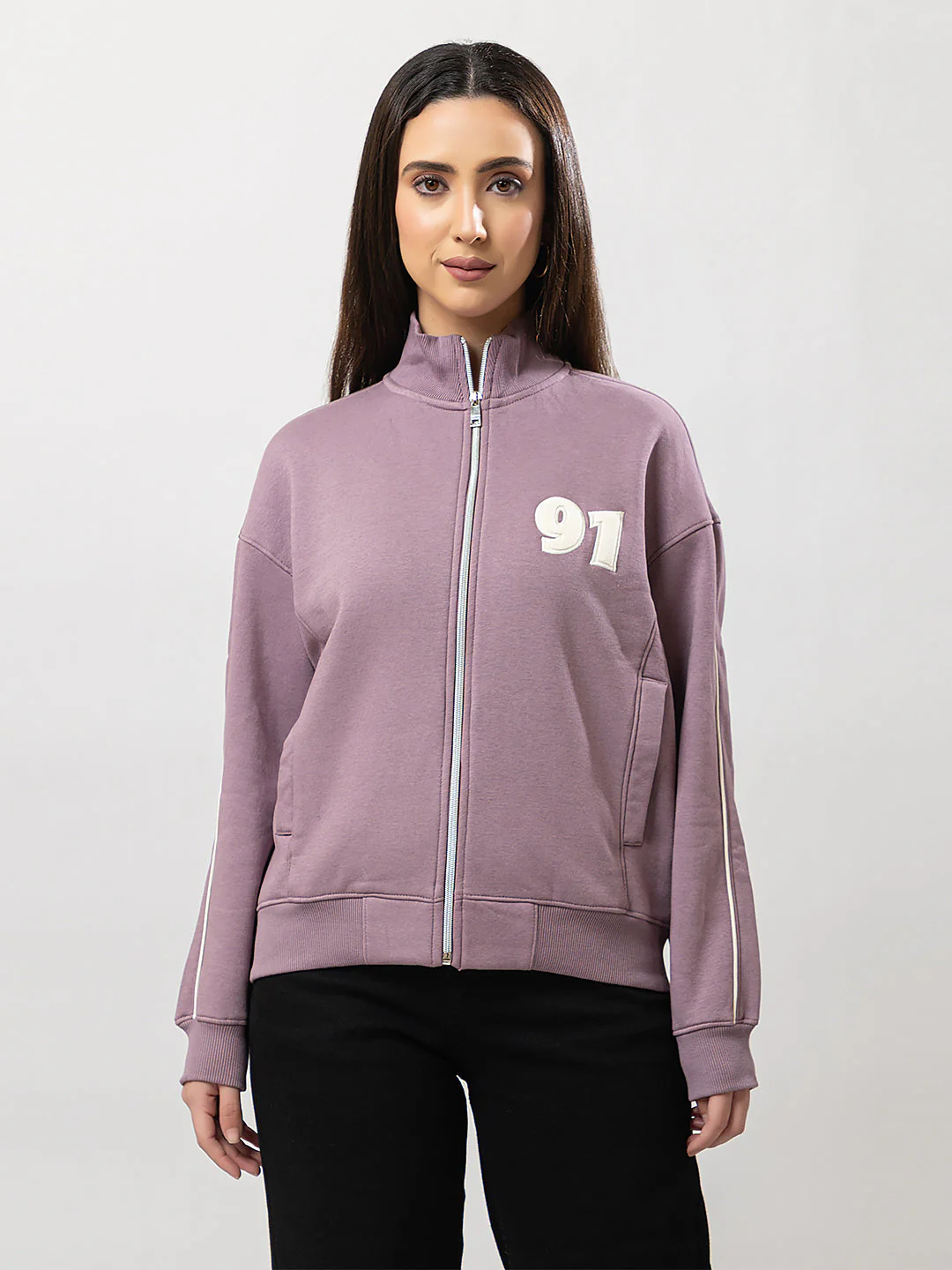 Women's Stylish Polyster Sweatshirt