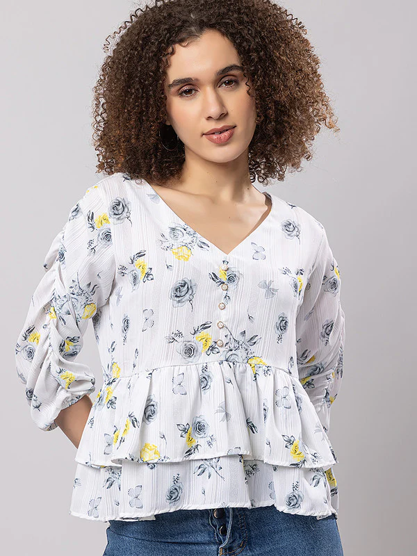 Women's Sylish Polyester Top - Image 11