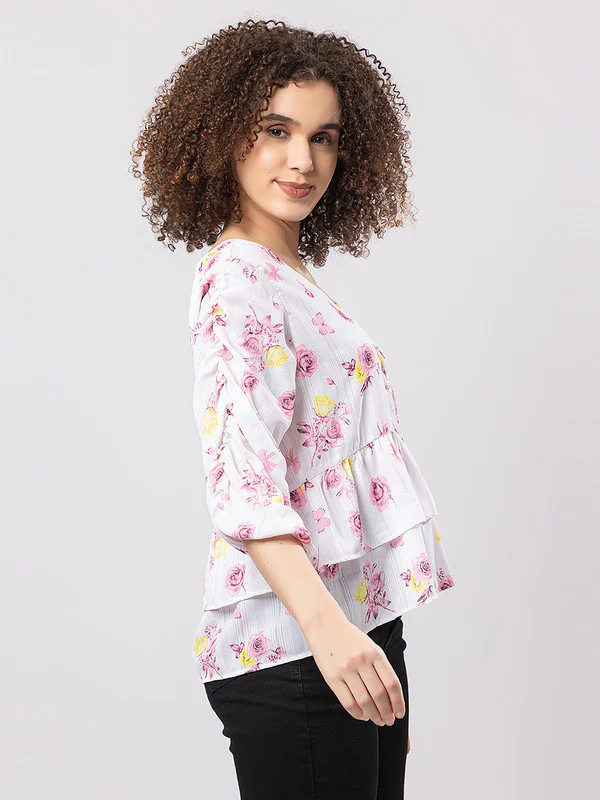 Women's Sylish Polyester Top - Image 4