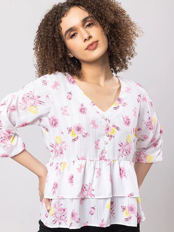 Women's Sylish Polyester Top - Image 5