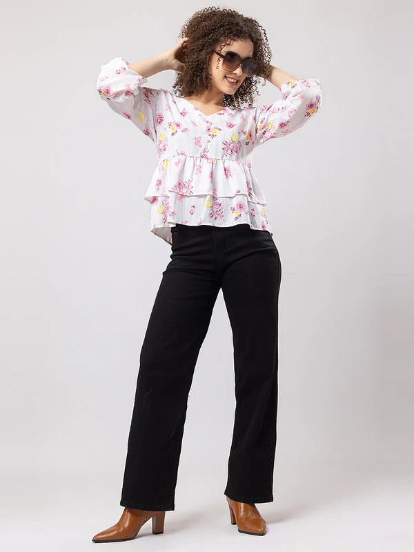 Women's Sylish Polyester Top - Image 6