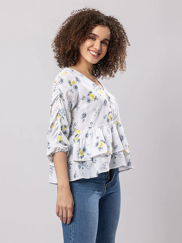 Women's Sylish Polyester Top - Image 9