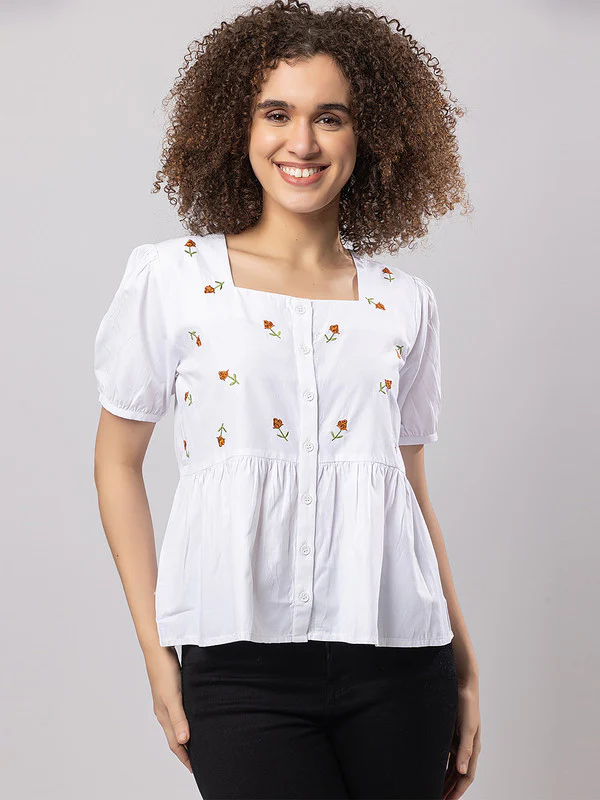 Women's Sylish Polyester Top - Image 11