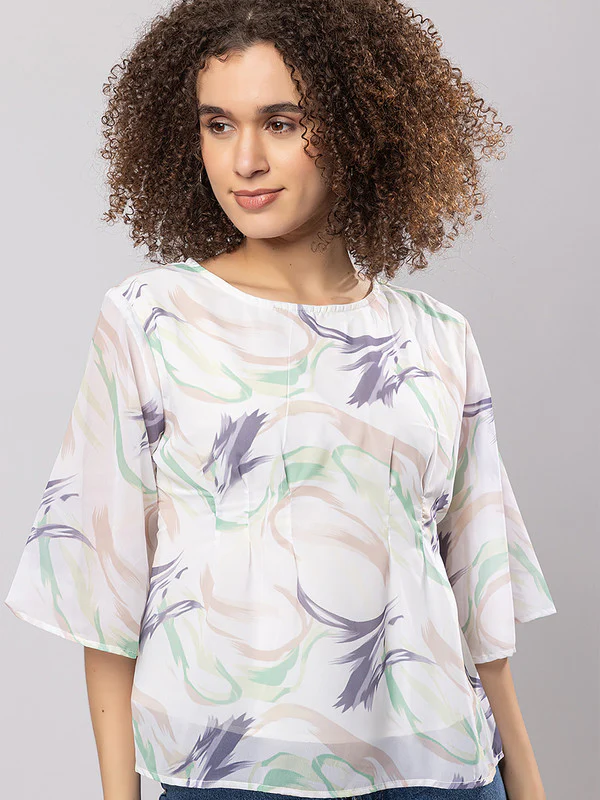 Women's Sylish Polyester Top - Image 4