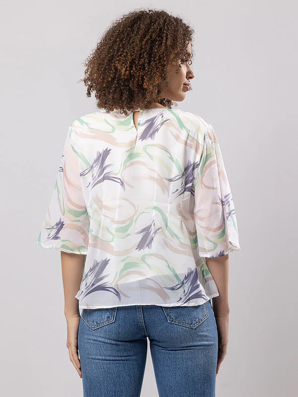 Women's Sylish Polyester Top - Image 6
