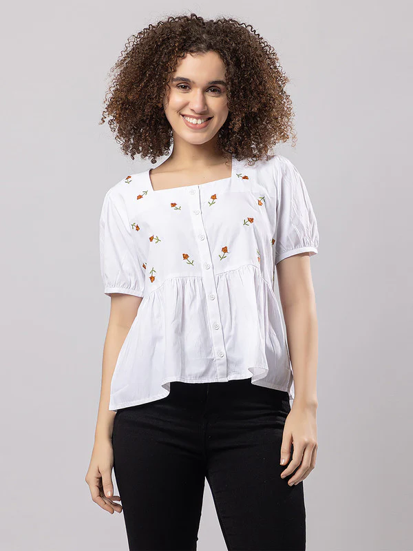 Women's Sylish Polyester Top - Image 7