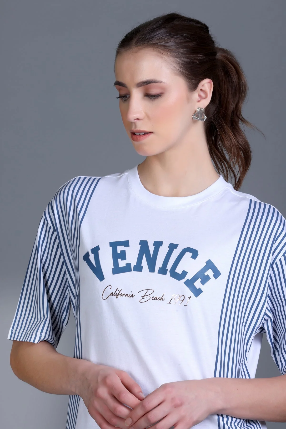 Women's 'Venice' Crew-Neck Tee - Image 13