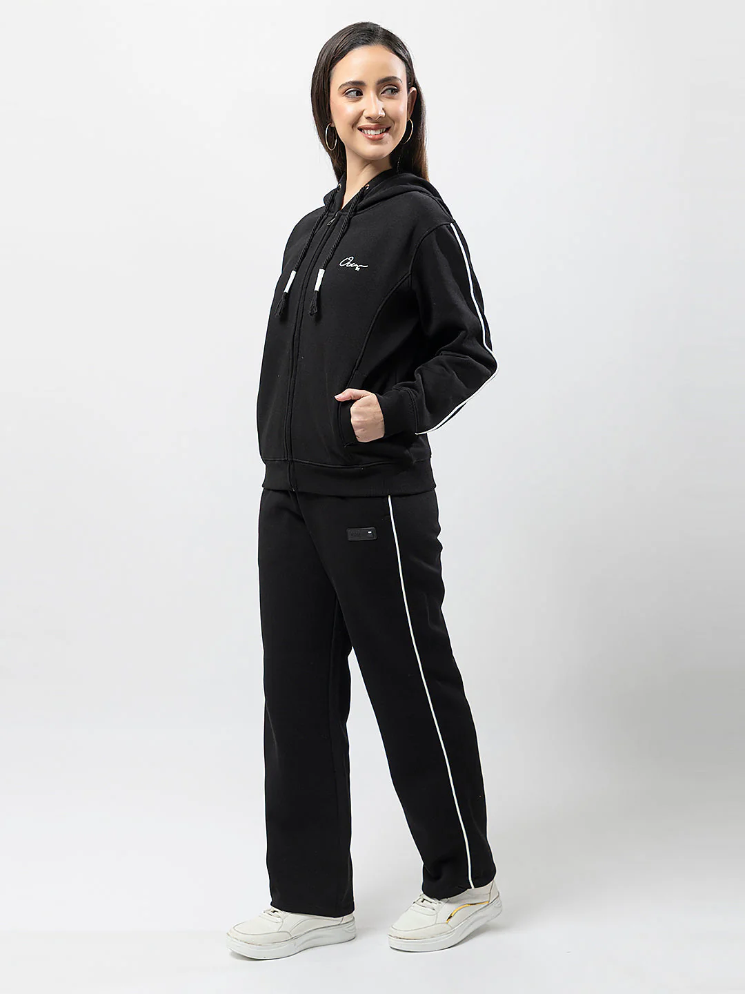 Women's Zipper Jogging Suit - Image 2