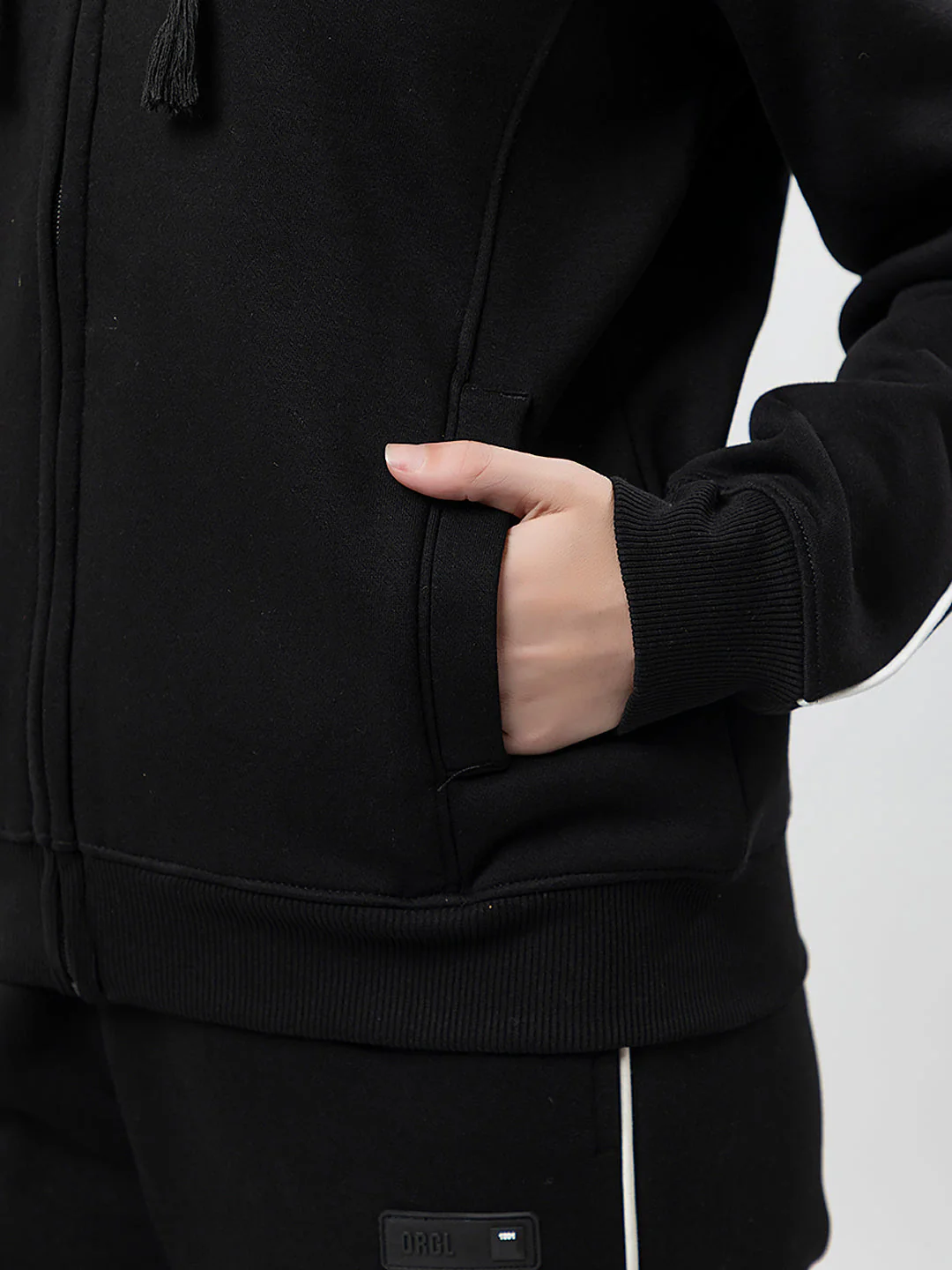 Women's Zipper Jogging Suit - Image 5