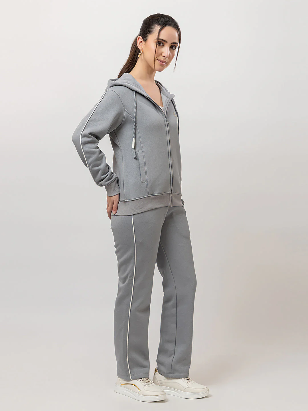 Women's Zipper Jogging Suit - Image 6
