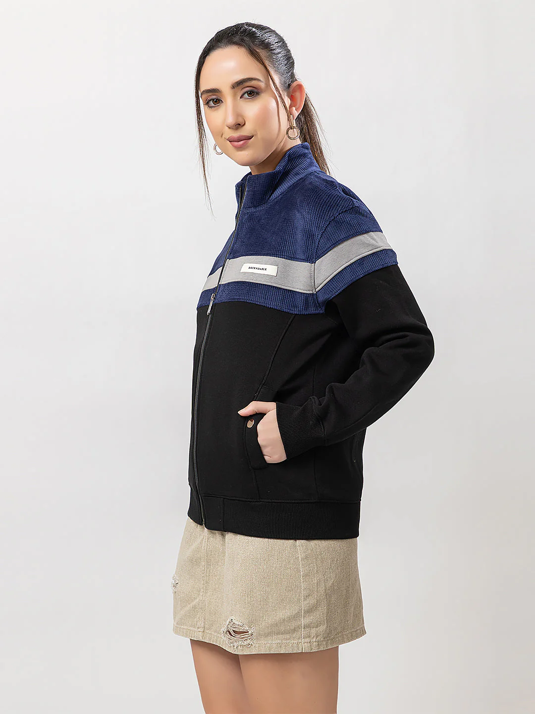 Women's Zipper Jogging Suit - Image 4