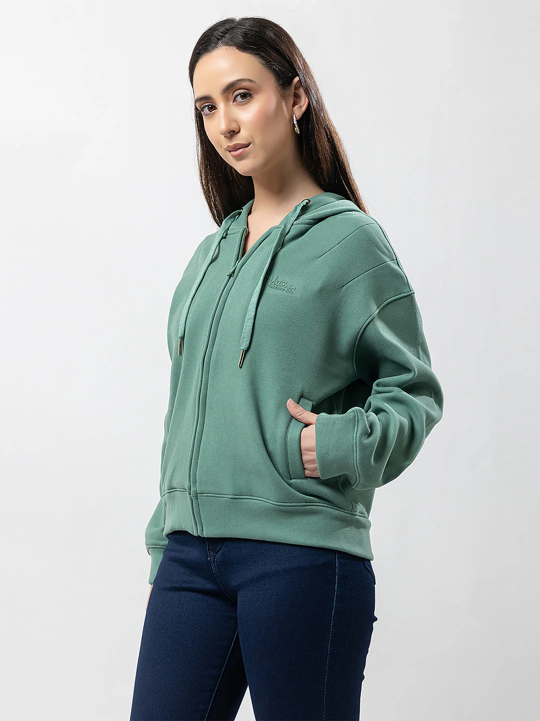 Women's Zipper Jogging Suit - Image 2