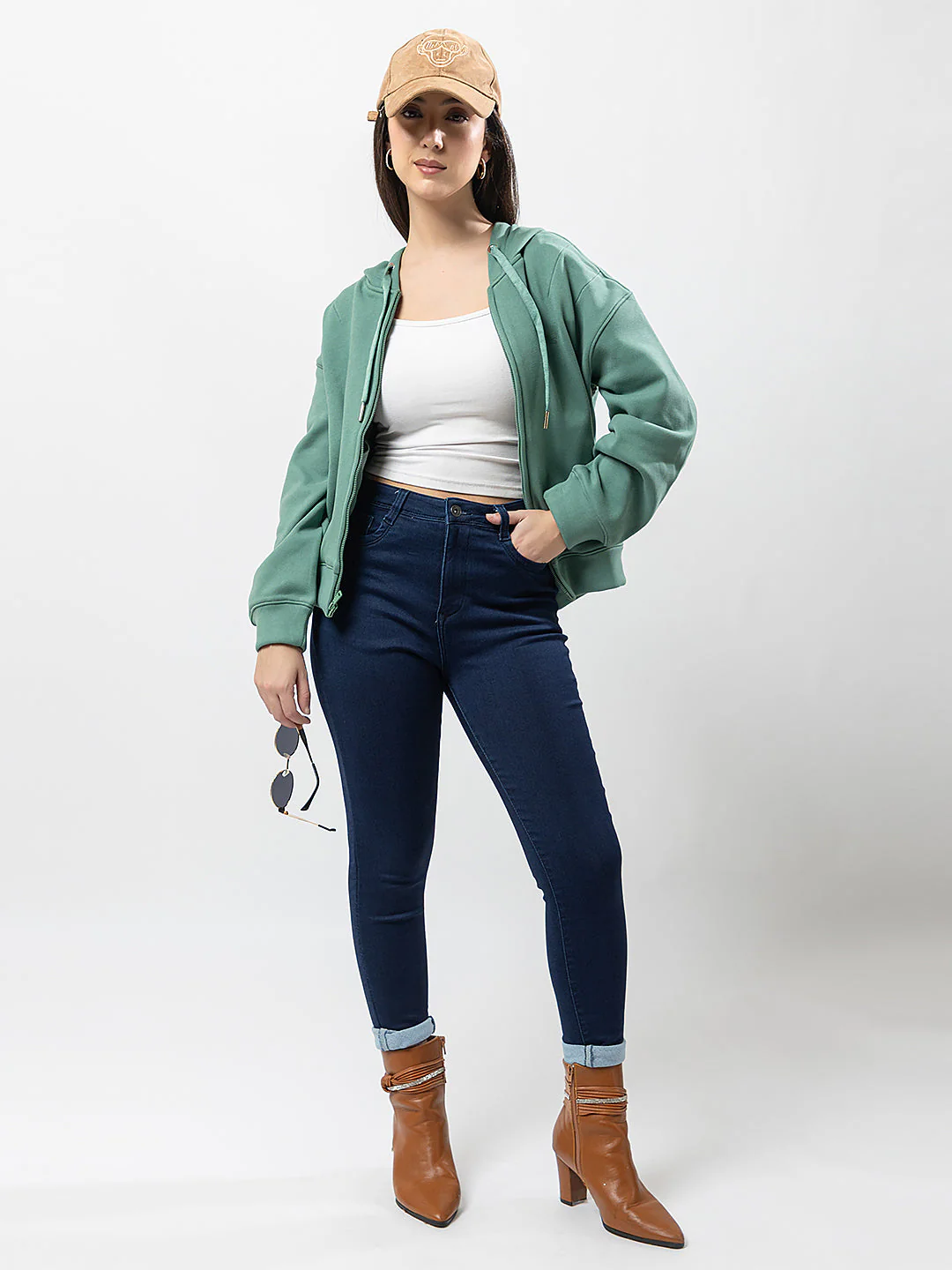 Women's Zipper Jogging Suit - Image 7